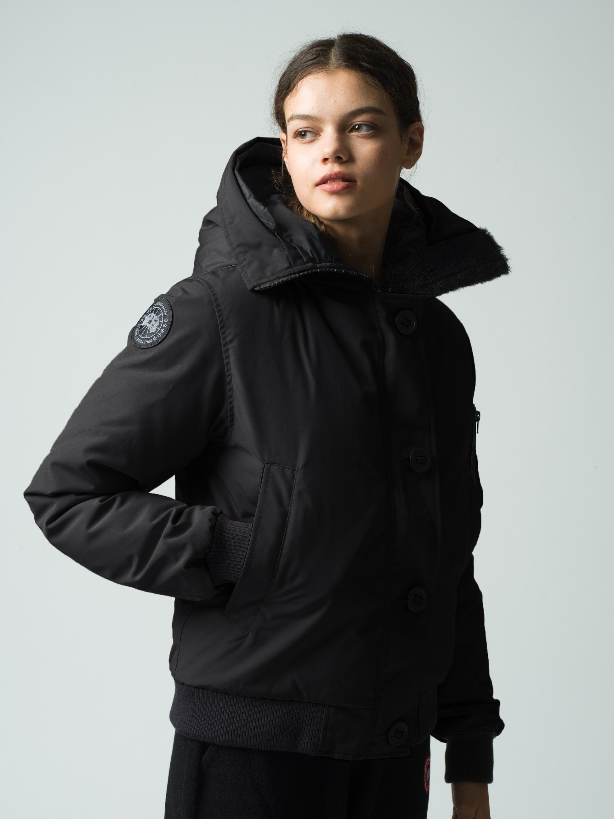 CANADA GOOSE  7967WBJ Labrador Bomber Black Label  (NEW)