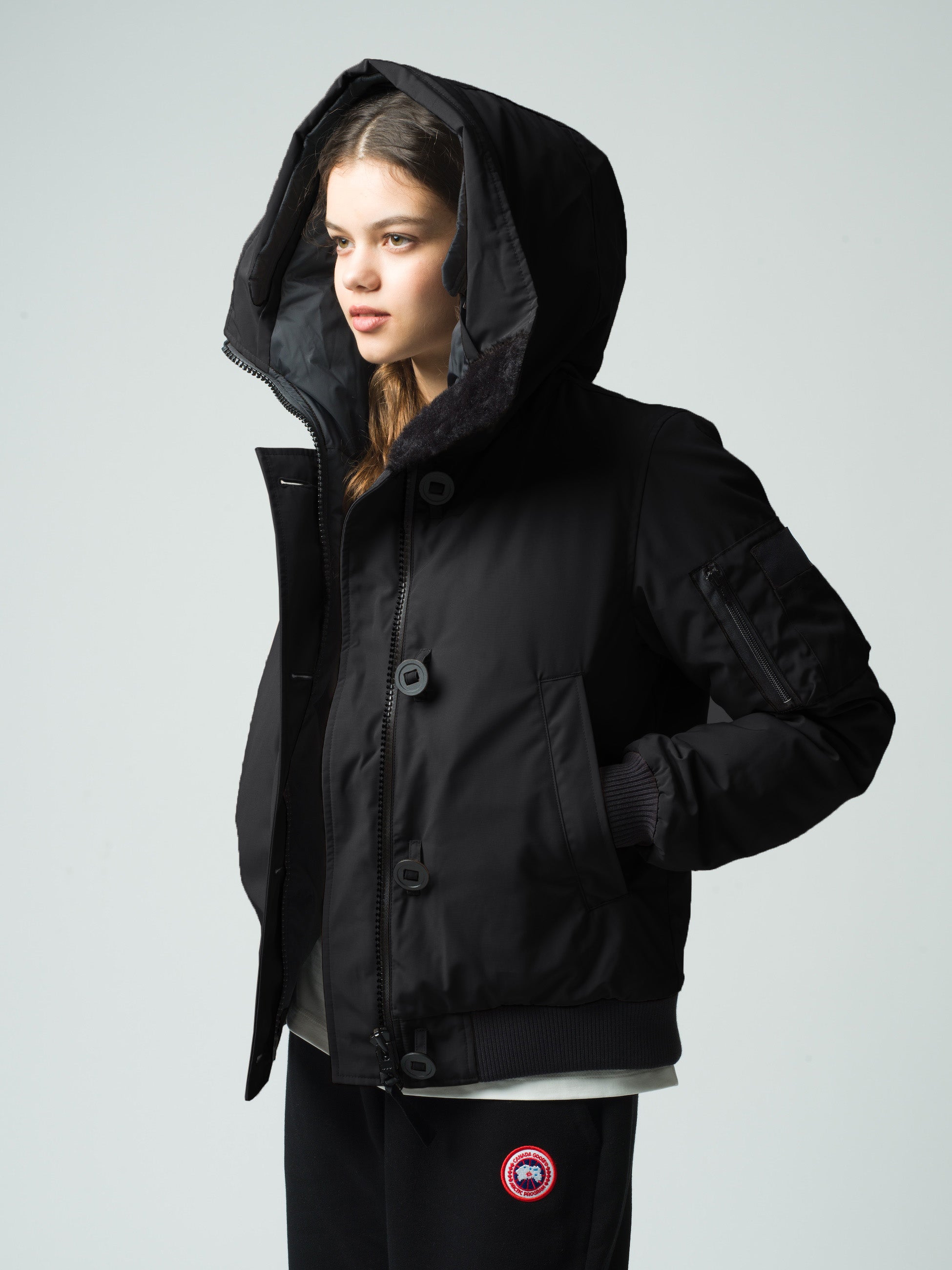 CANADA GOOSE  7967WBJ Labrador Bomber Black Label  (NEW)