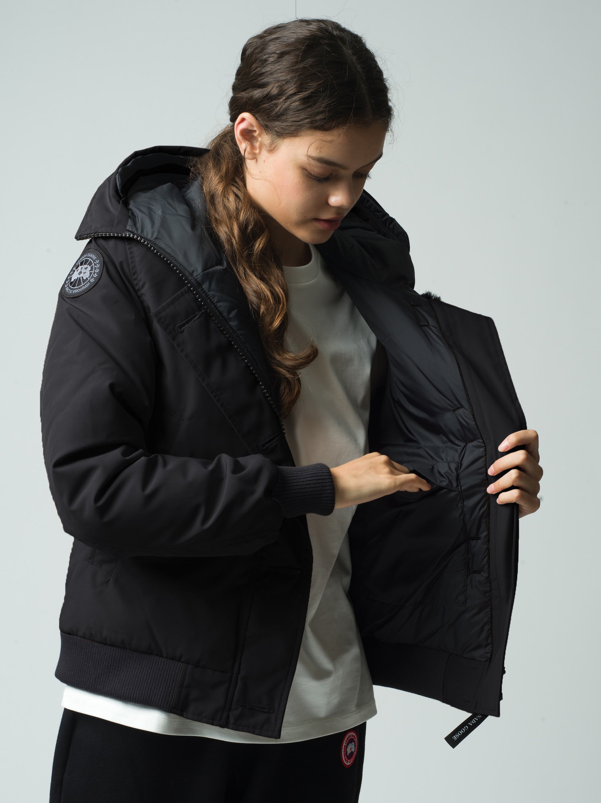 CANADA GOOSE  7967WBJ Labrador Bomber Black Label  (NEW)