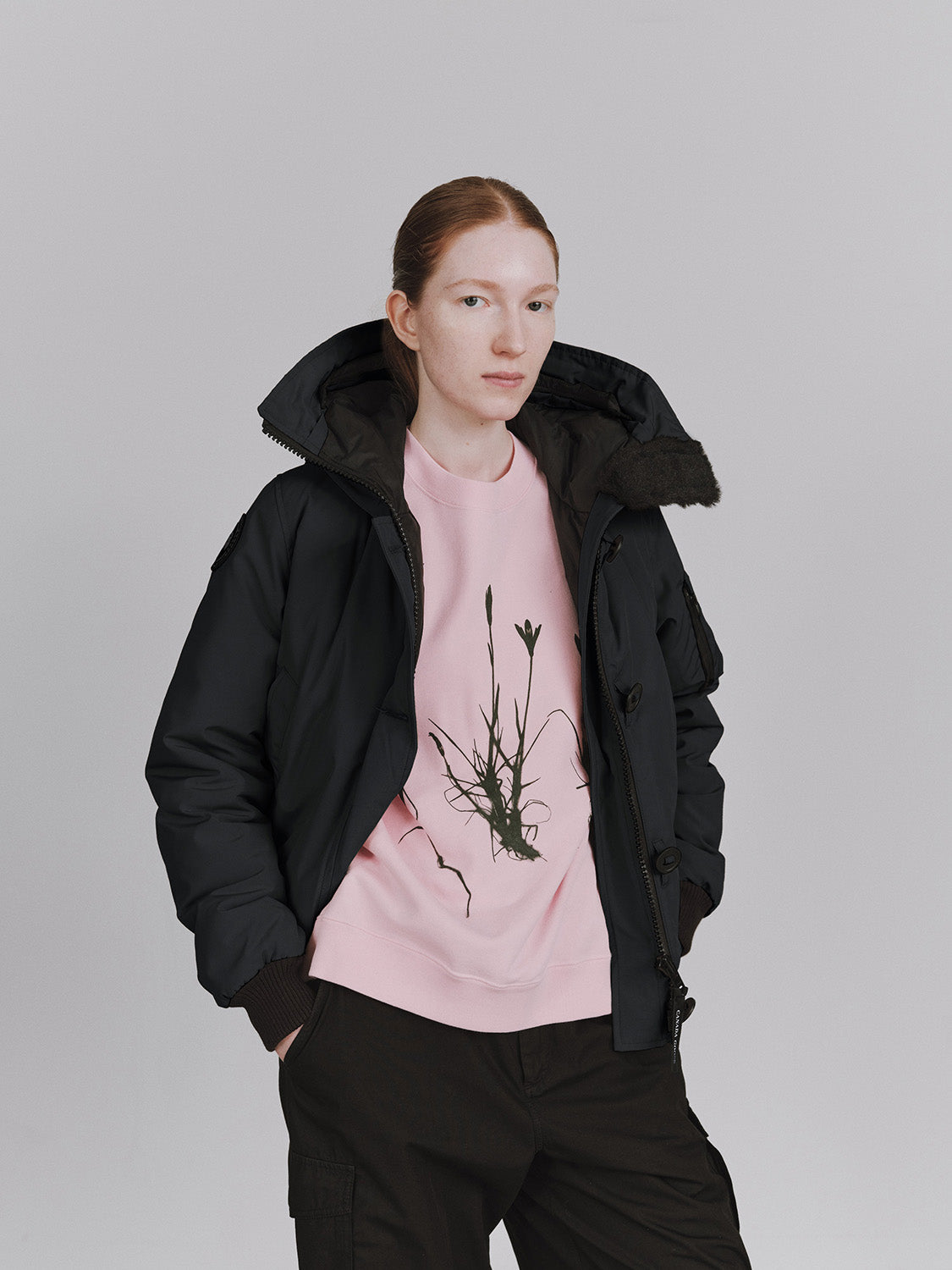 CANADA GOOSE  7967WBJ Labrador Bomber Black Label  (NEW)