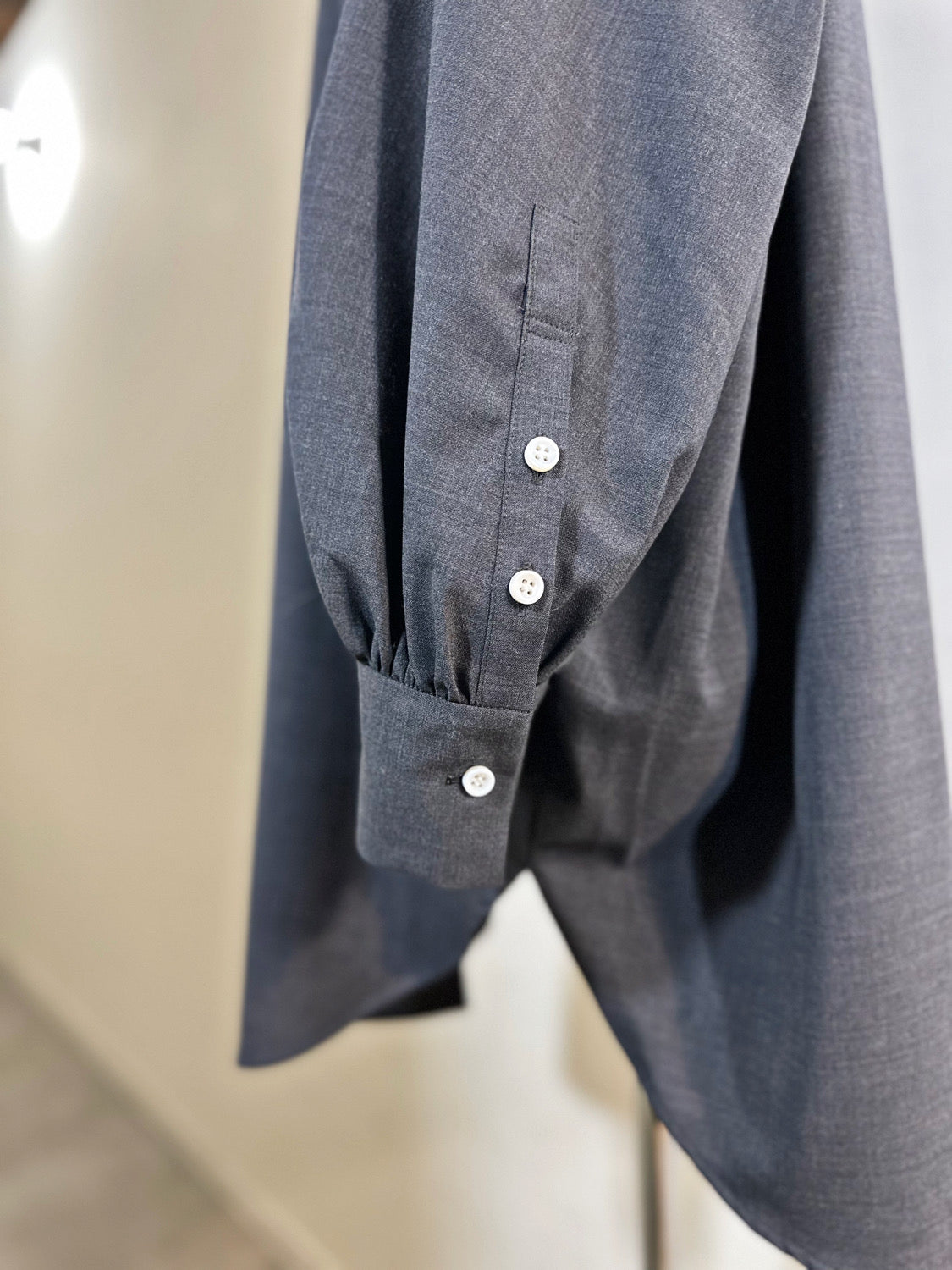 ENFOLD  CIRCLE TUNIC-SHIRT