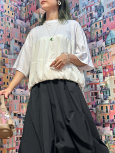 någonstans woven combinatin t-shirt