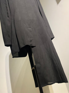 yohji yamamoto HP-J53-233 80 MODAL LOAN DETACHABLE COLLAR JACKET