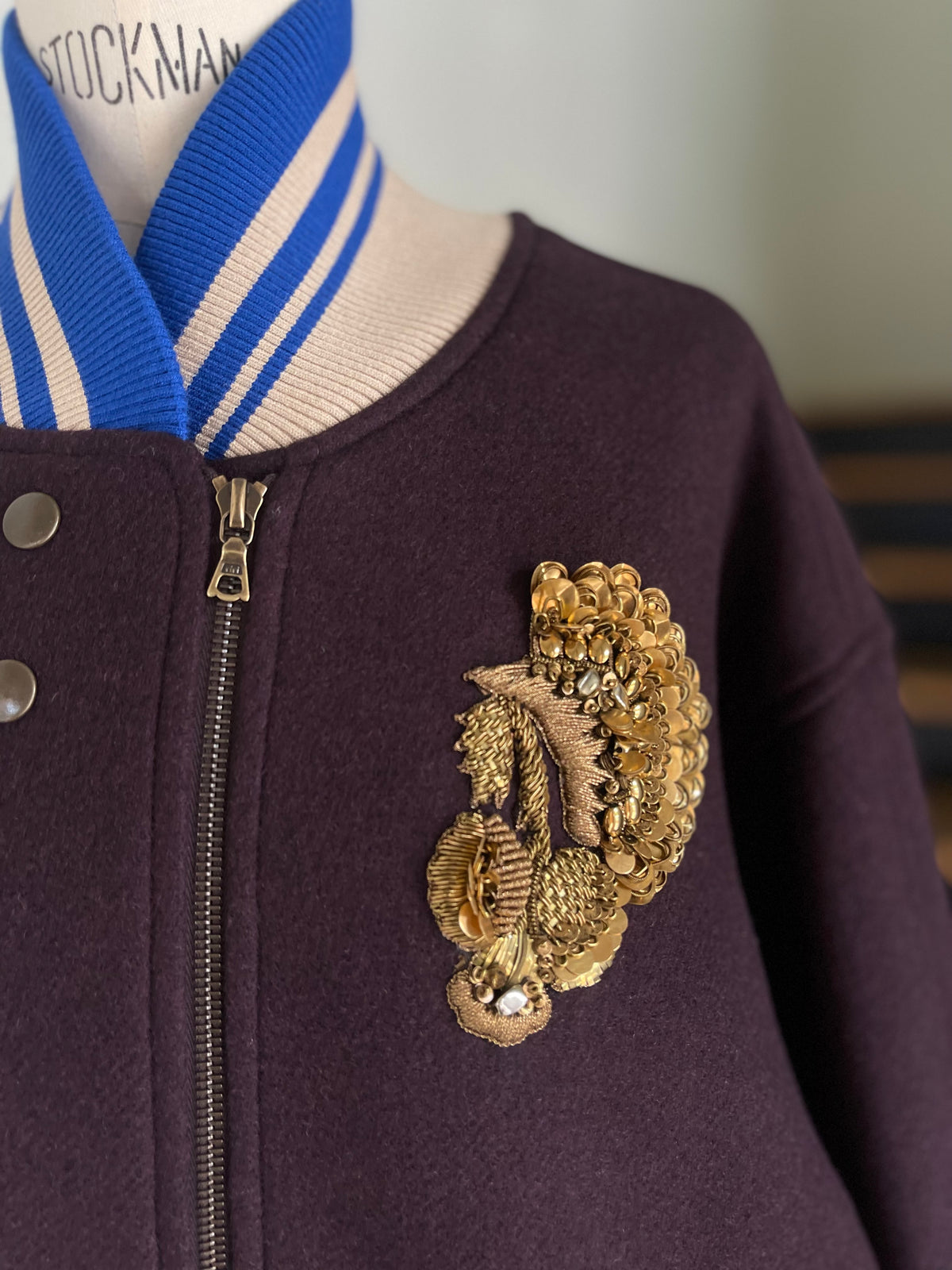 DRIES VAN NOTEN【262-010516】VALDI EMB BIS 4216 W.W.JACKET