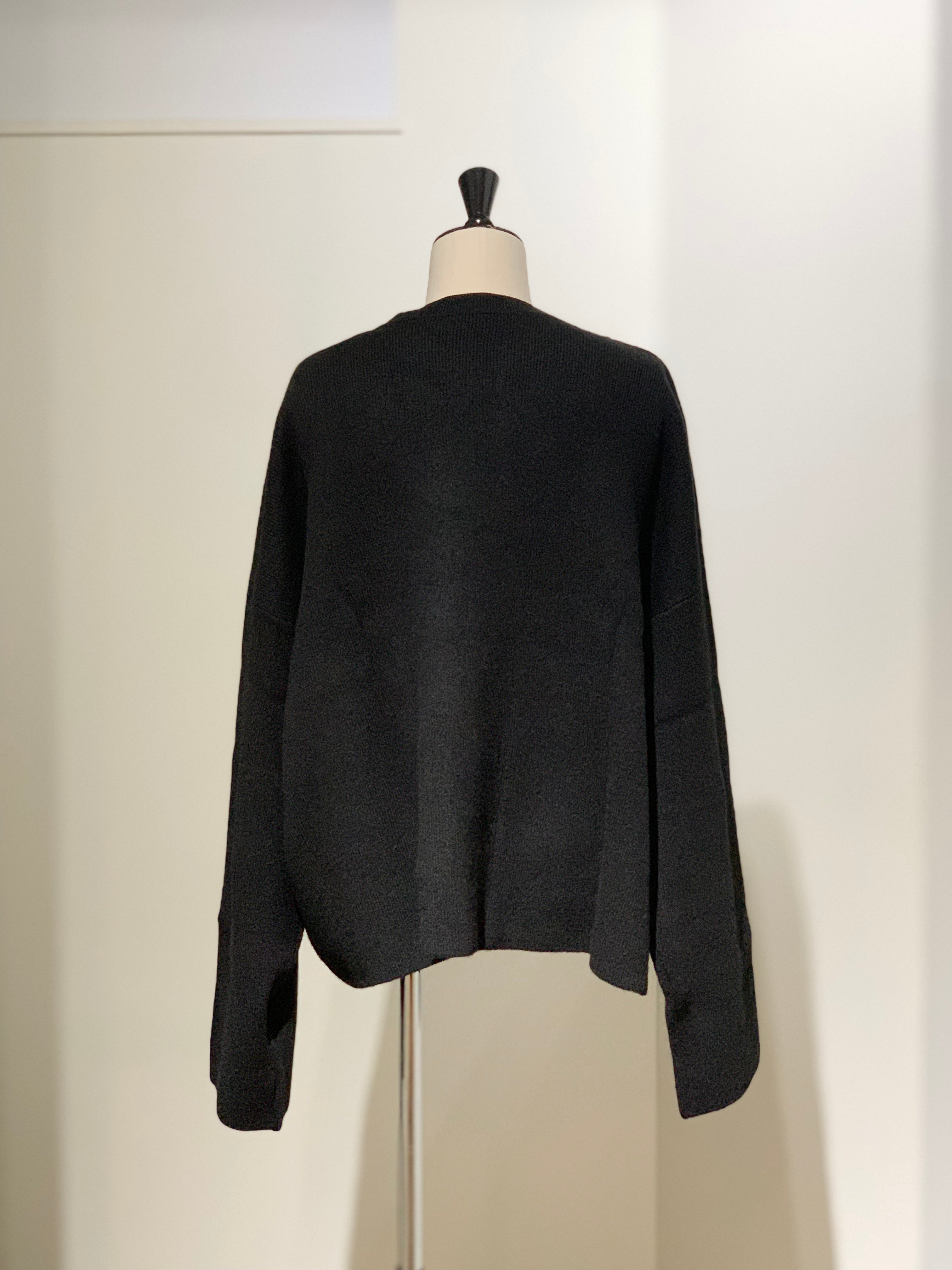 SEEALL  SAU41 KJ682  OVERSIZED CREWNECK SWEATER