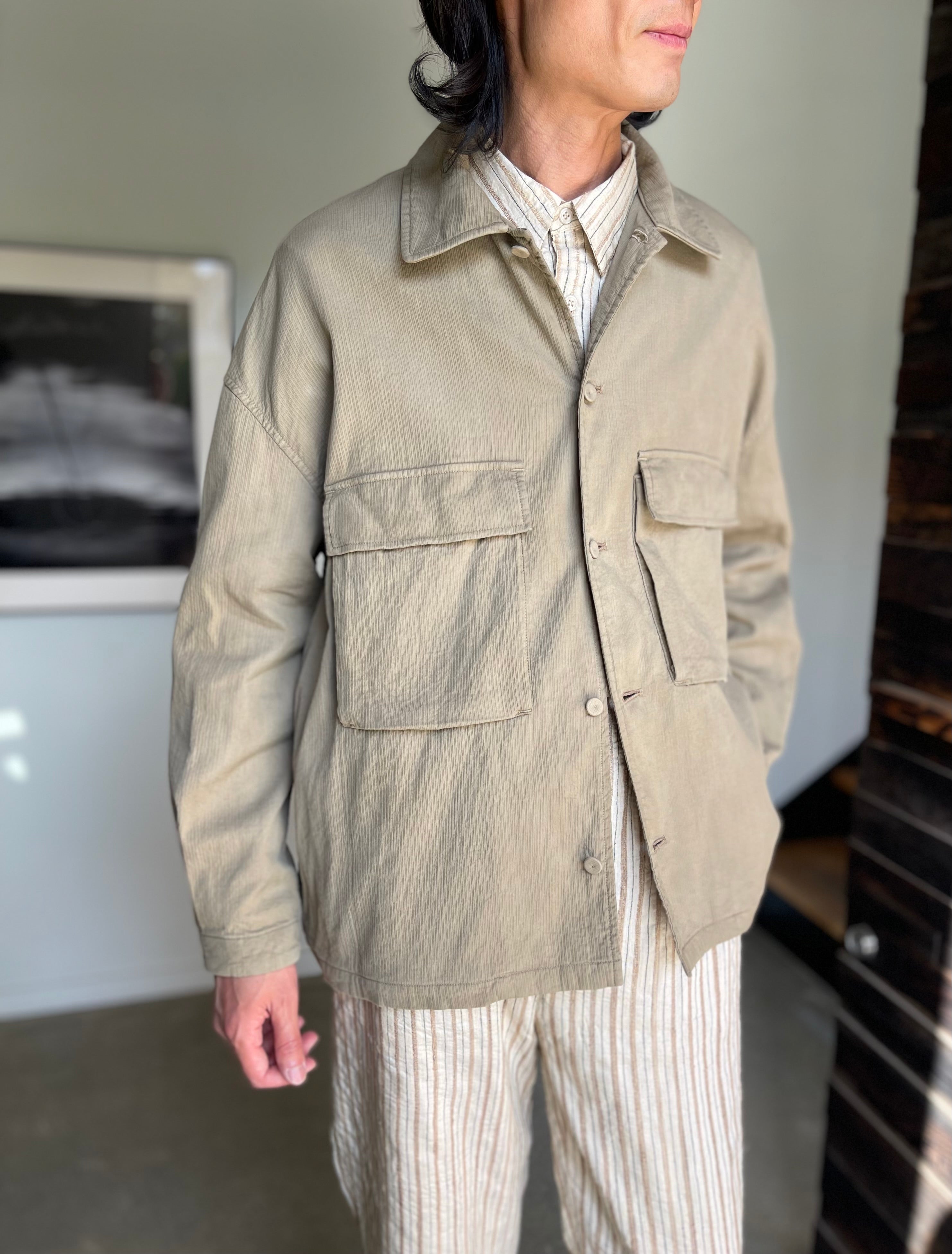 SEEALL  SAU63 BL181(SO-002) POCKET BLOUSON