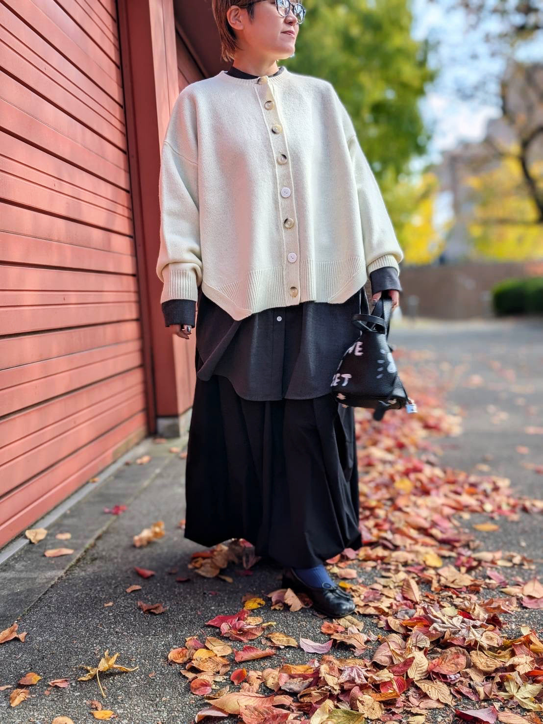 ENFOLD CIRCLE CARDIGAN