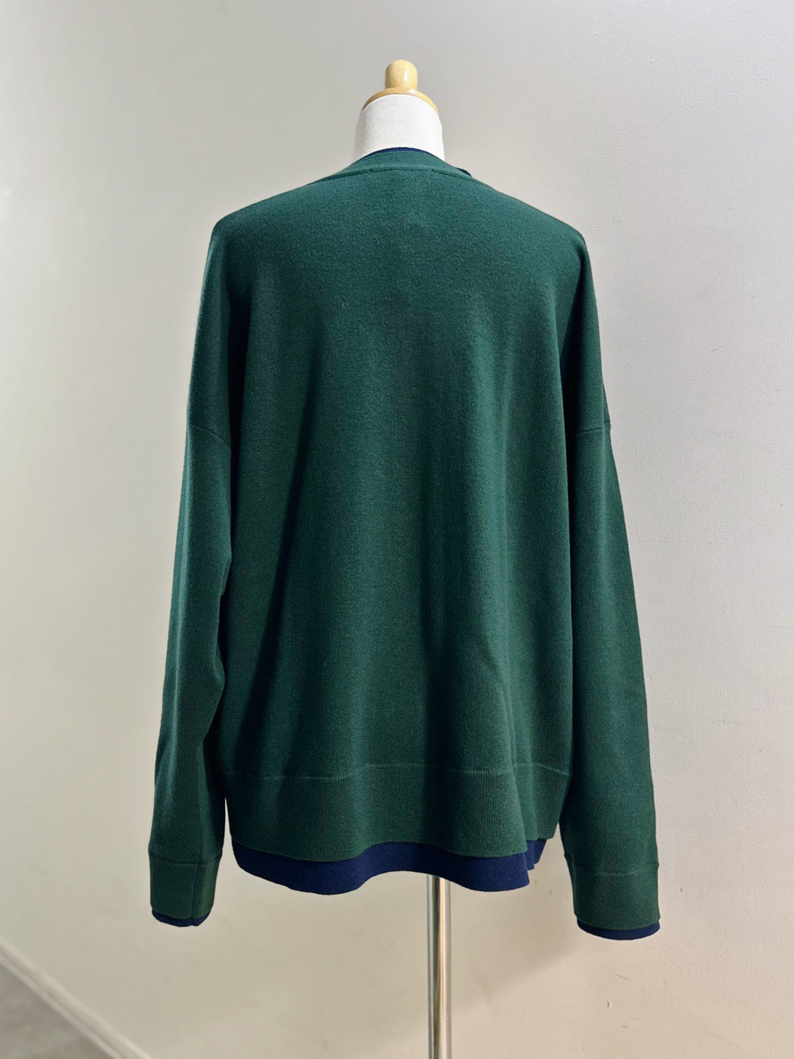 ENFOLD FAKE-LAYERED CARDIGAN