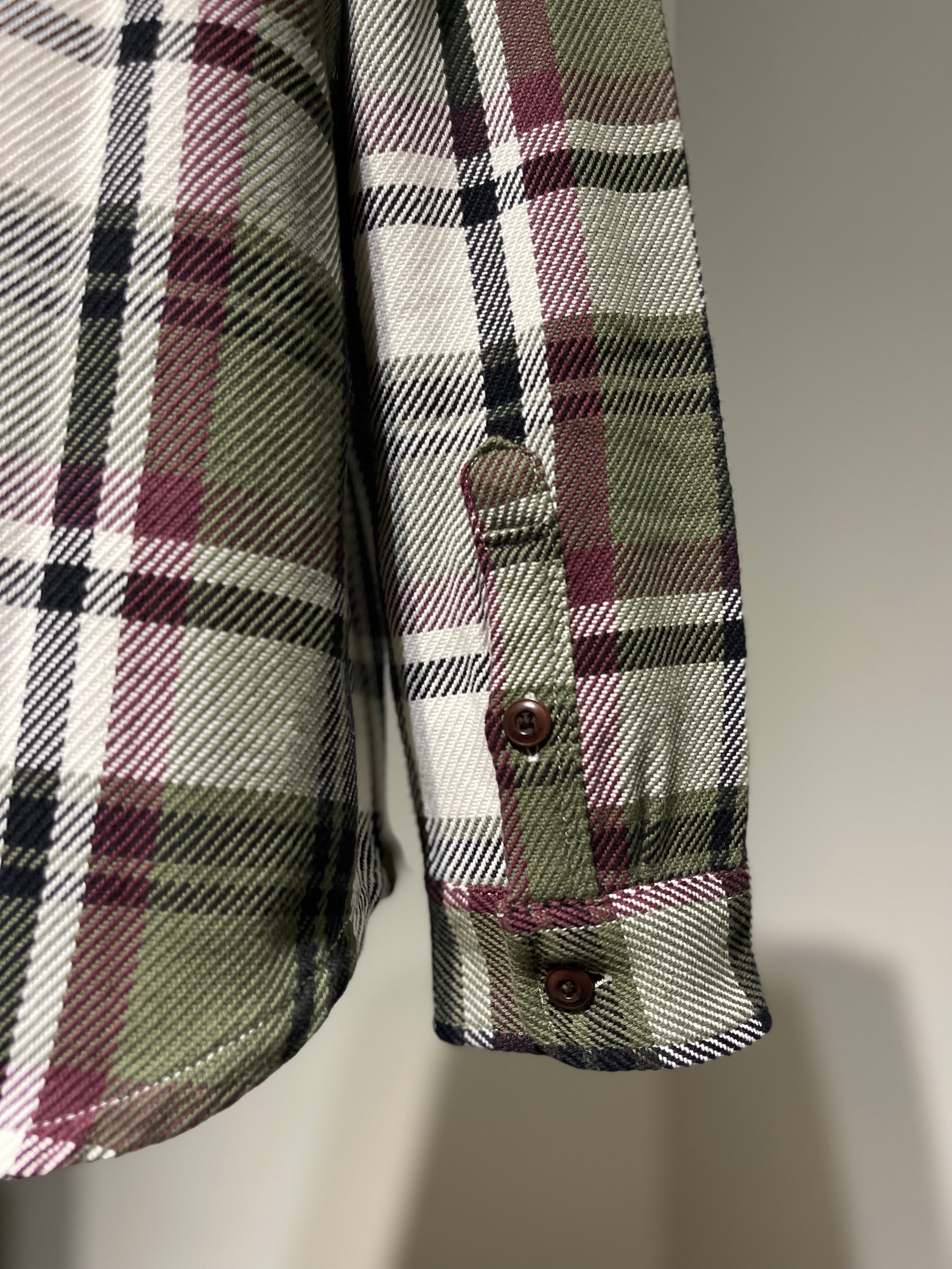 OUTERKNOWN BLANKET SHIRT(OLIVE)