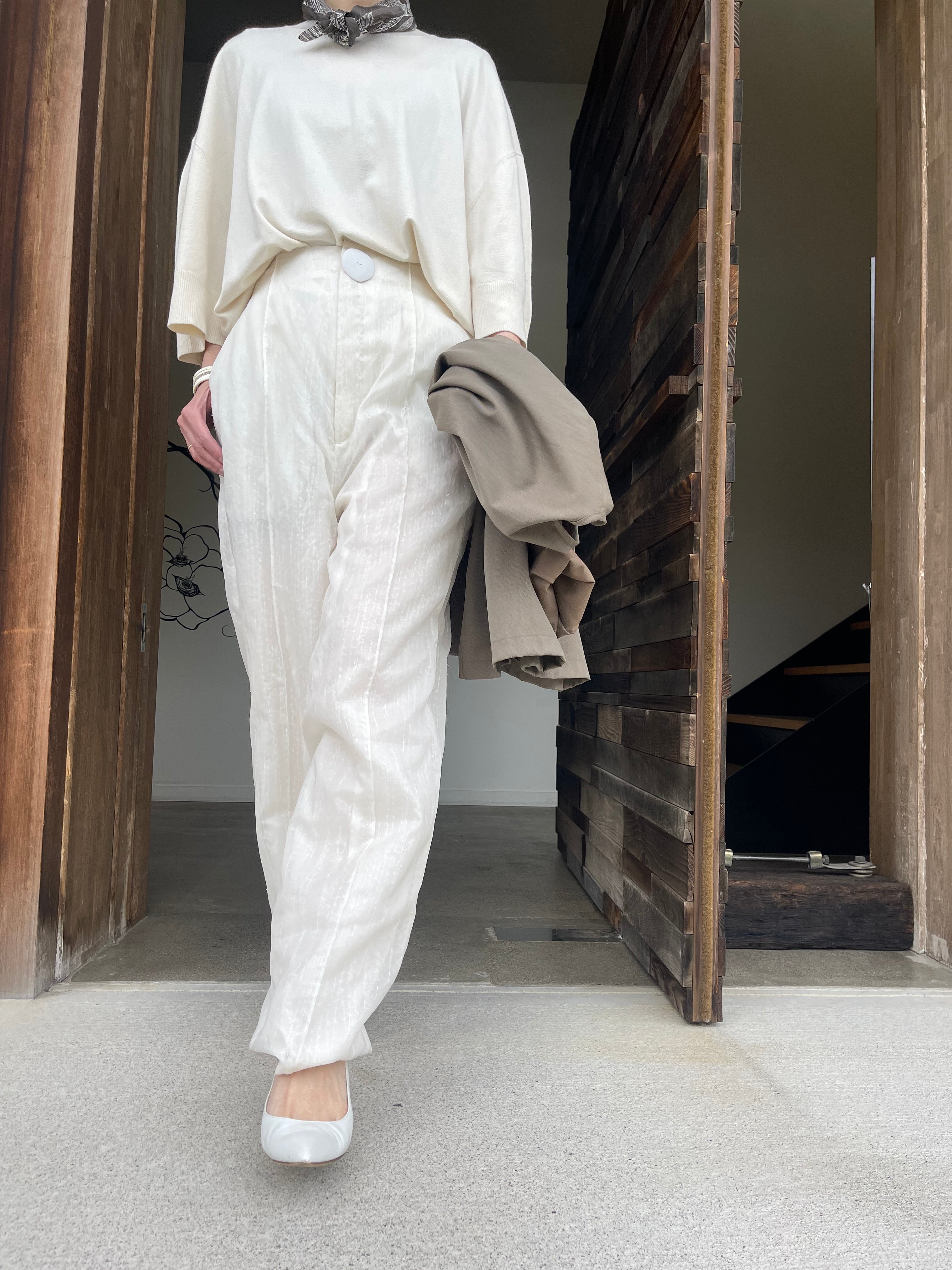 SEEALL  SAW53 PT101 (TU-002) BUTTON PANTS
