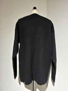 SEEALL  SAU51 KJ685S YAK SMOOTH DEEP V SWEATER