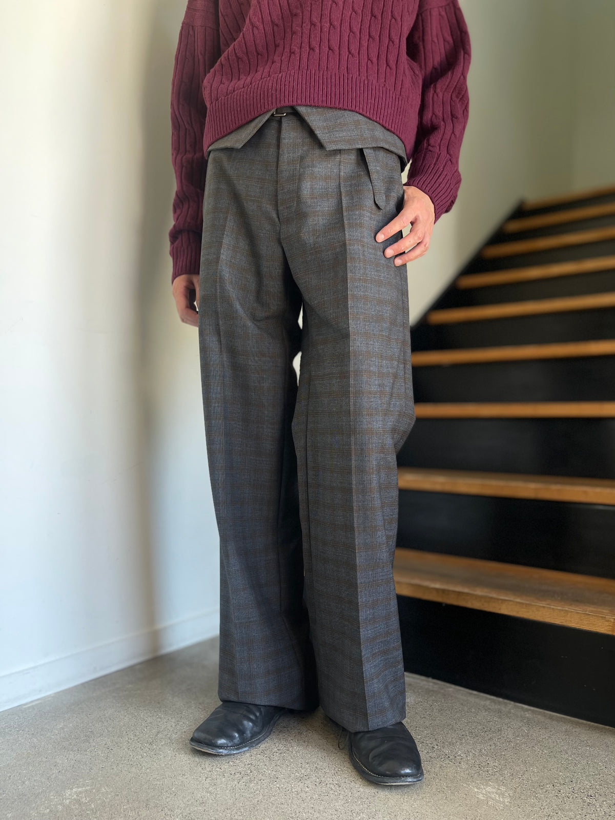 DRIES VAN NOTEN  PRESTON BIS 4264 M.W.PANTS