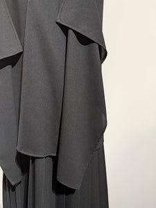 ENFOLD  PEツイル SQUARE DRAPE DRESS