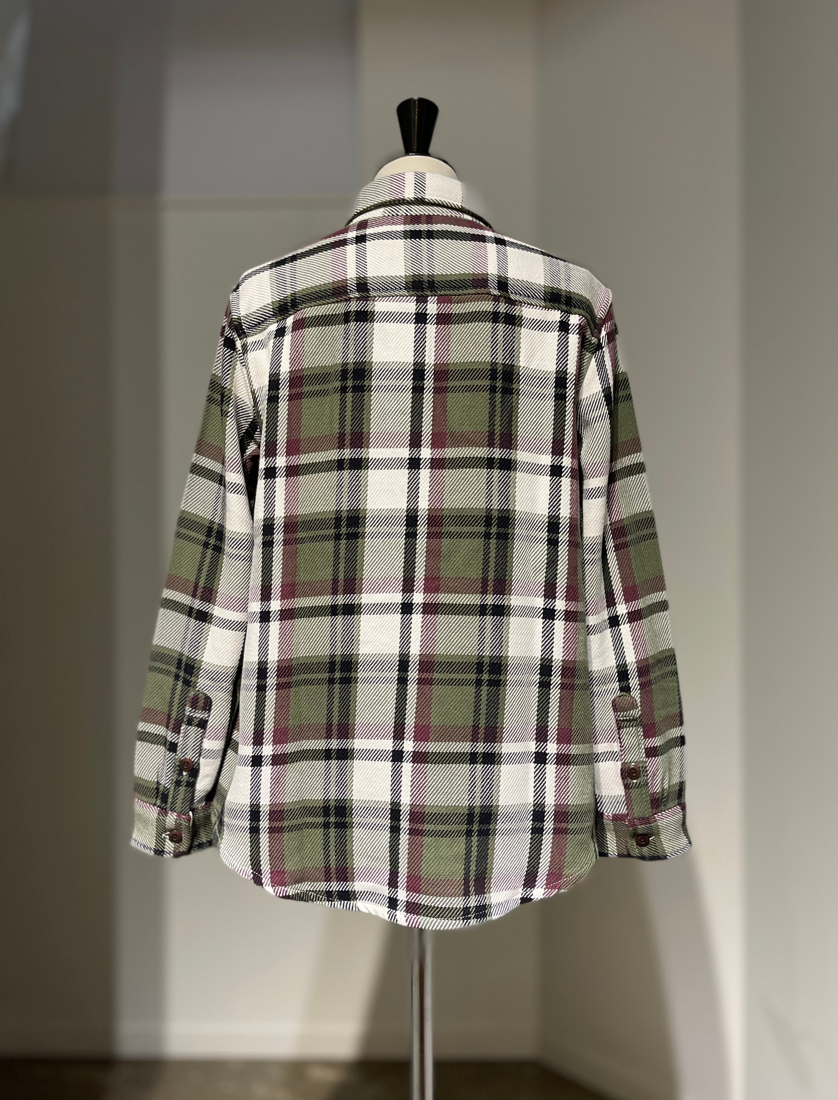 OUTERKNOWN BLANKET SHIRT(OLIVE)