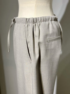 AMOMENTO WOOL BANDING PANTS