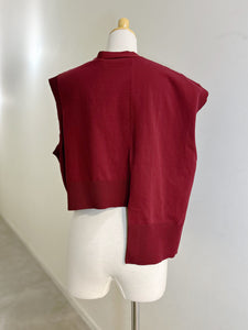 någonstans CRAFTGASS アシンメショートベスト