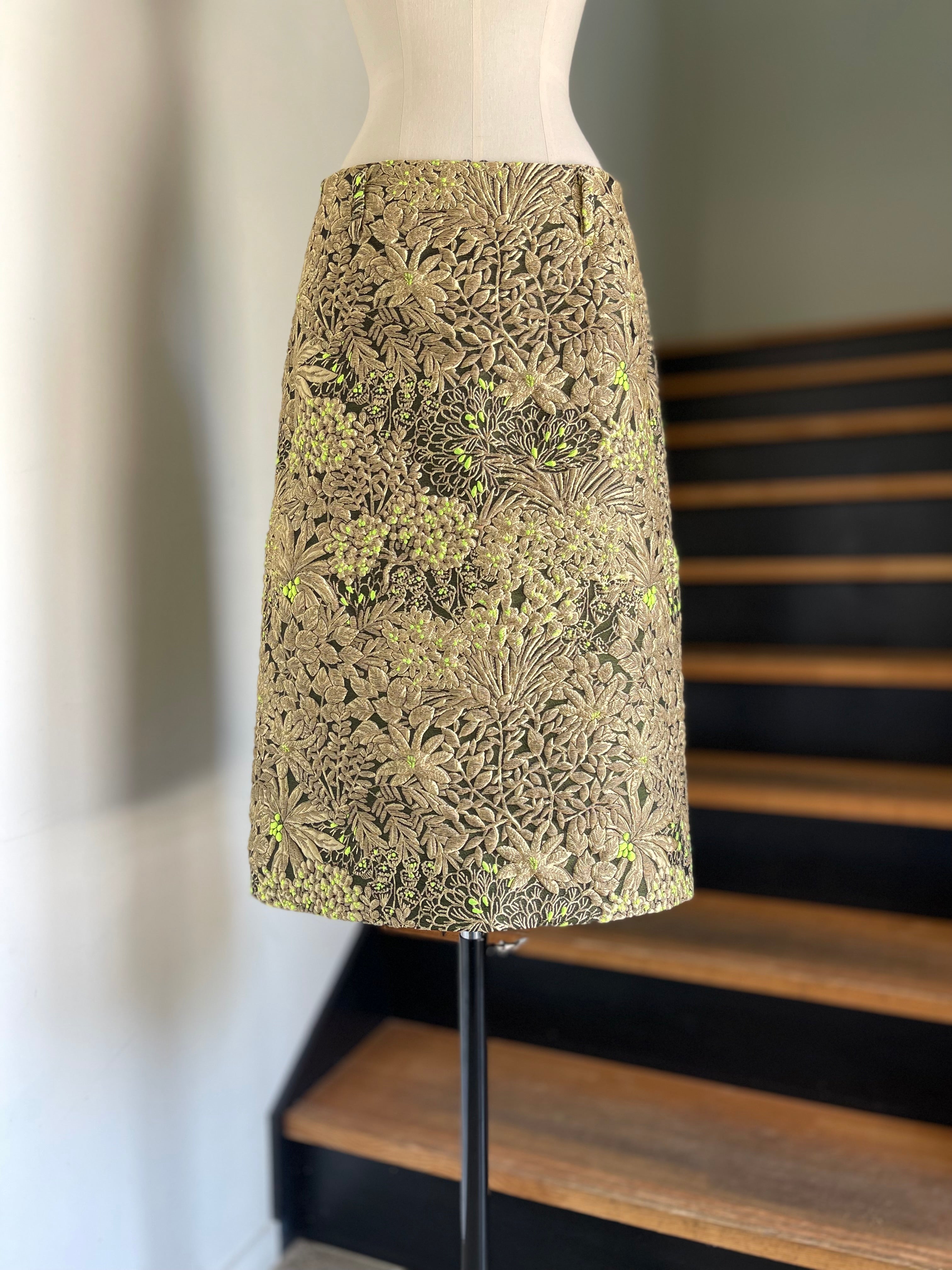 DRIES VAN NOTEN②【262-010807】SENTISTA 4020 W.W.SKIRT