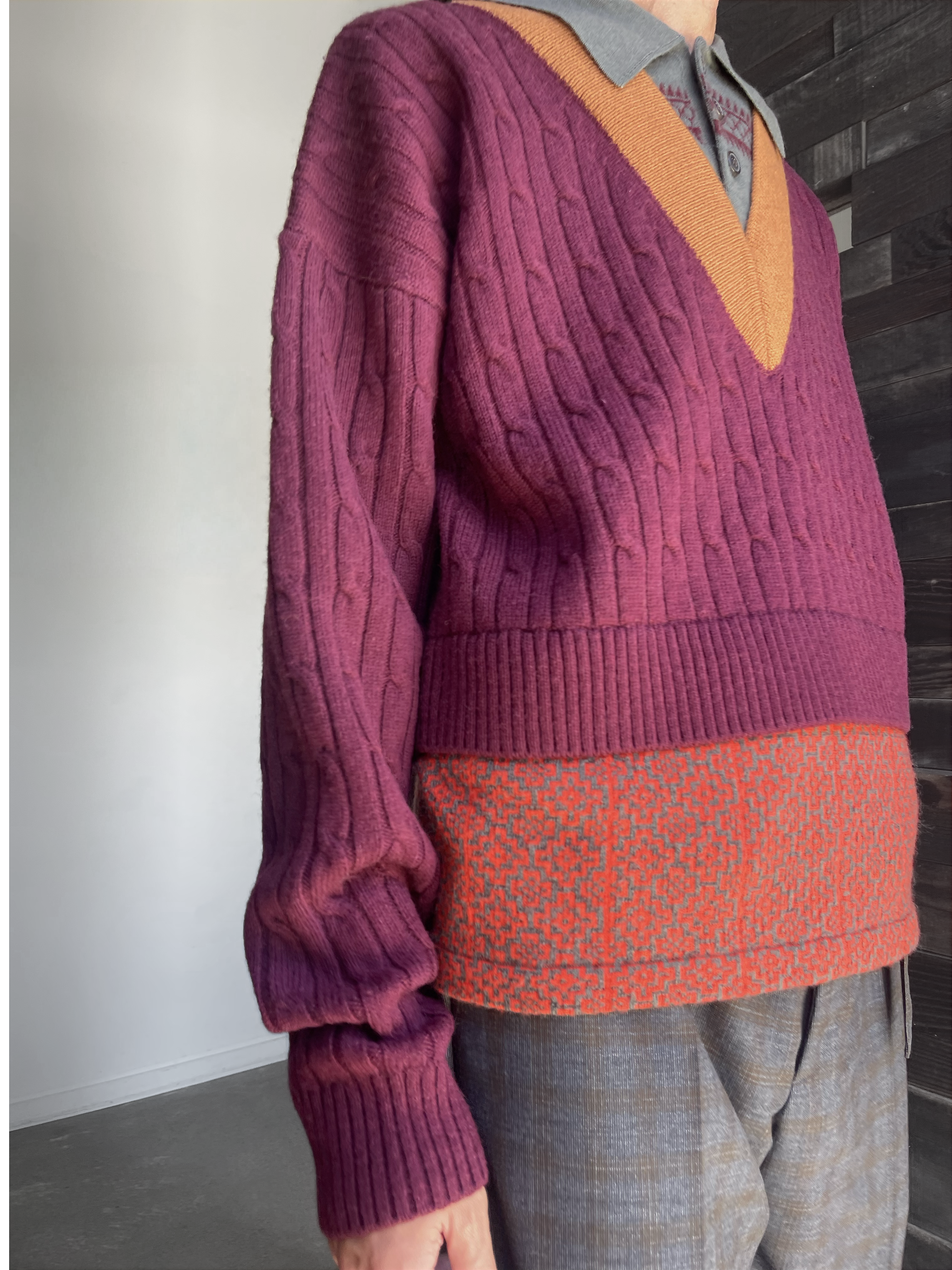 DRIES VAN NOTEN  MEDAN 4751 M.K.SWEATER