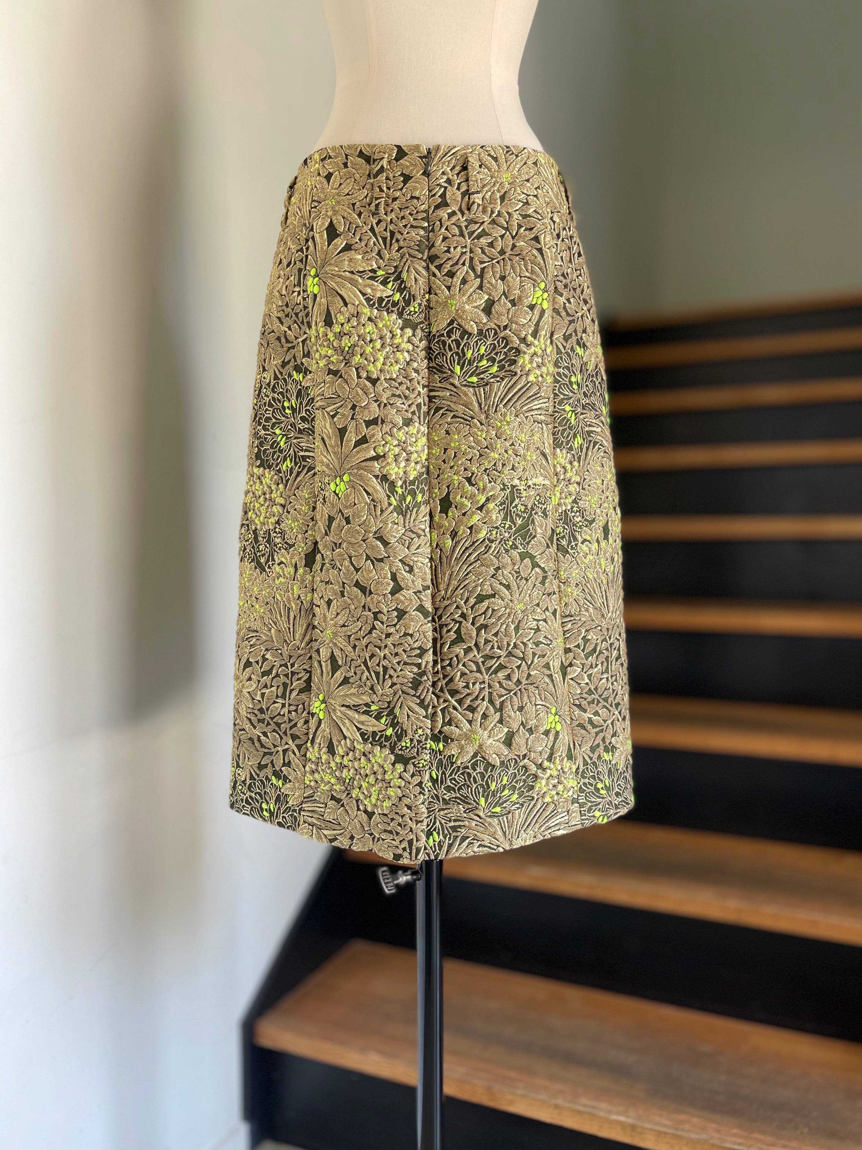 DRIES VAN NOTEN②【262-010807】SENTISTA 4020 W.W.SKIRT