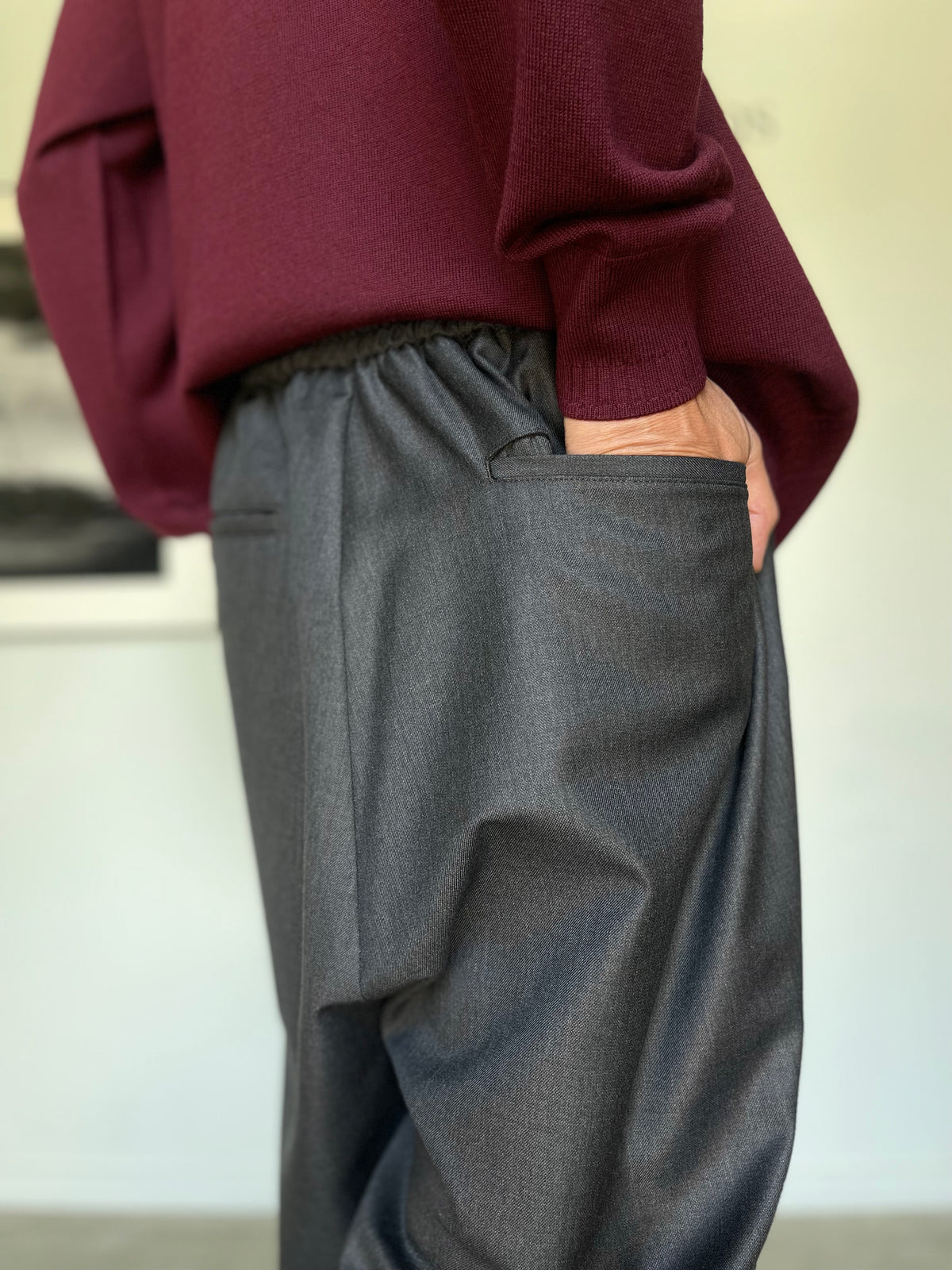SEEALL SAU61 PT185(MK-003) OVER BAGGY PANTS