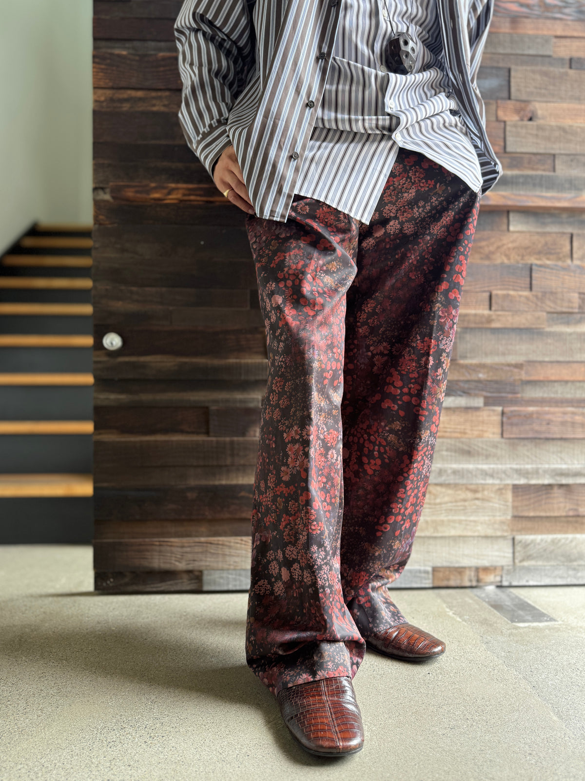 DRIES VAN NOTEN  PREACHES 4071 M.W.PANTS