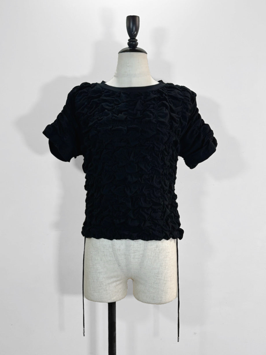 MAISONSPECIAL Shirring T-shirt