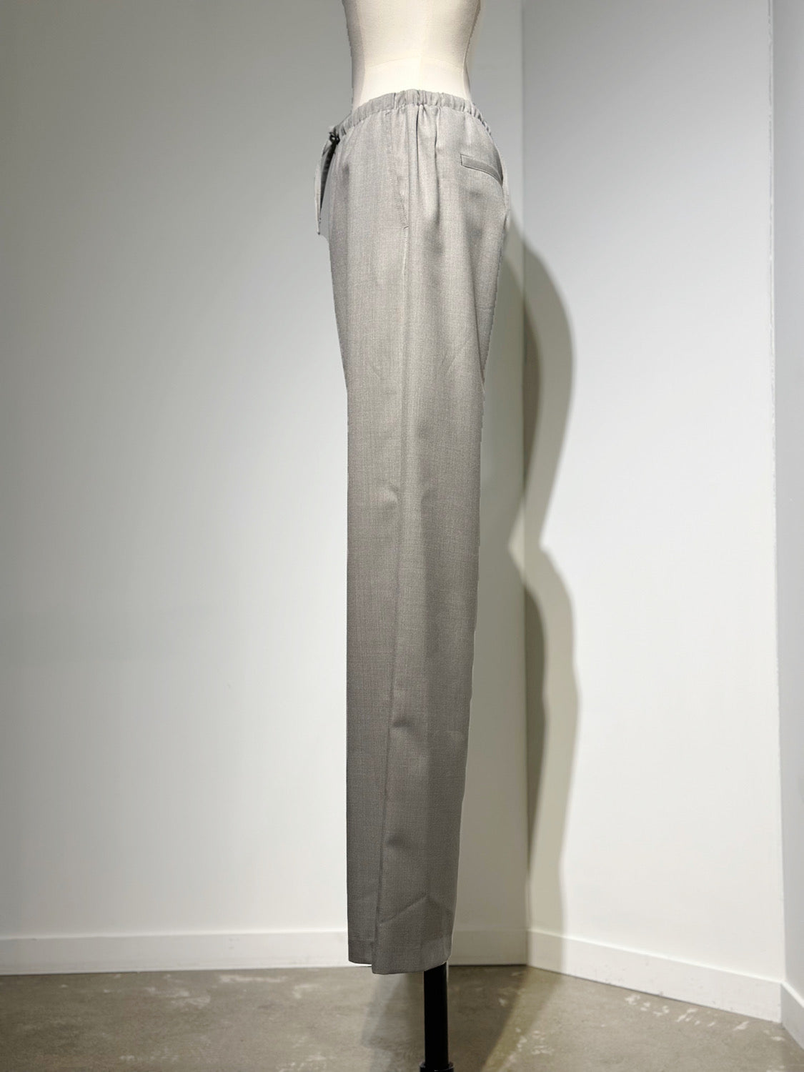 AMOMENTO WOOL BANDING PANTS