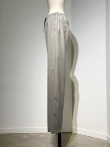 AMOMENTO WOOL BANDING PANTS