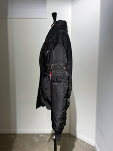 LUTZ HUELLE  DUVET BOMBER MA-1 JACKET