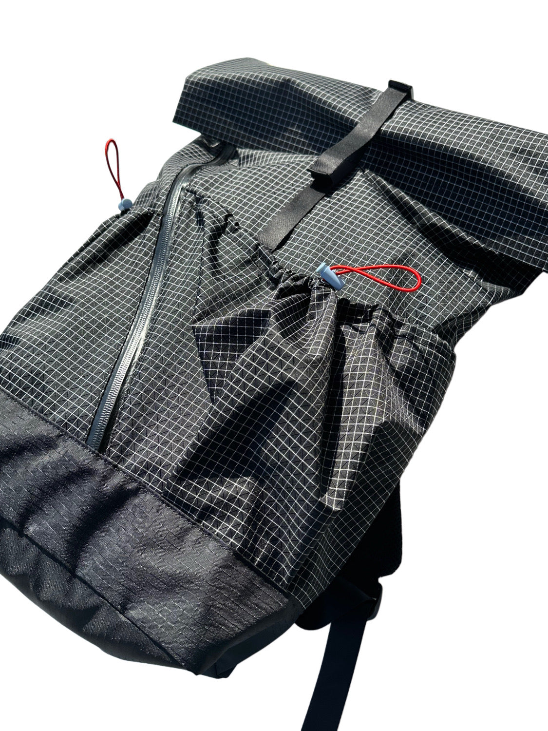någonstans roll top backpack
