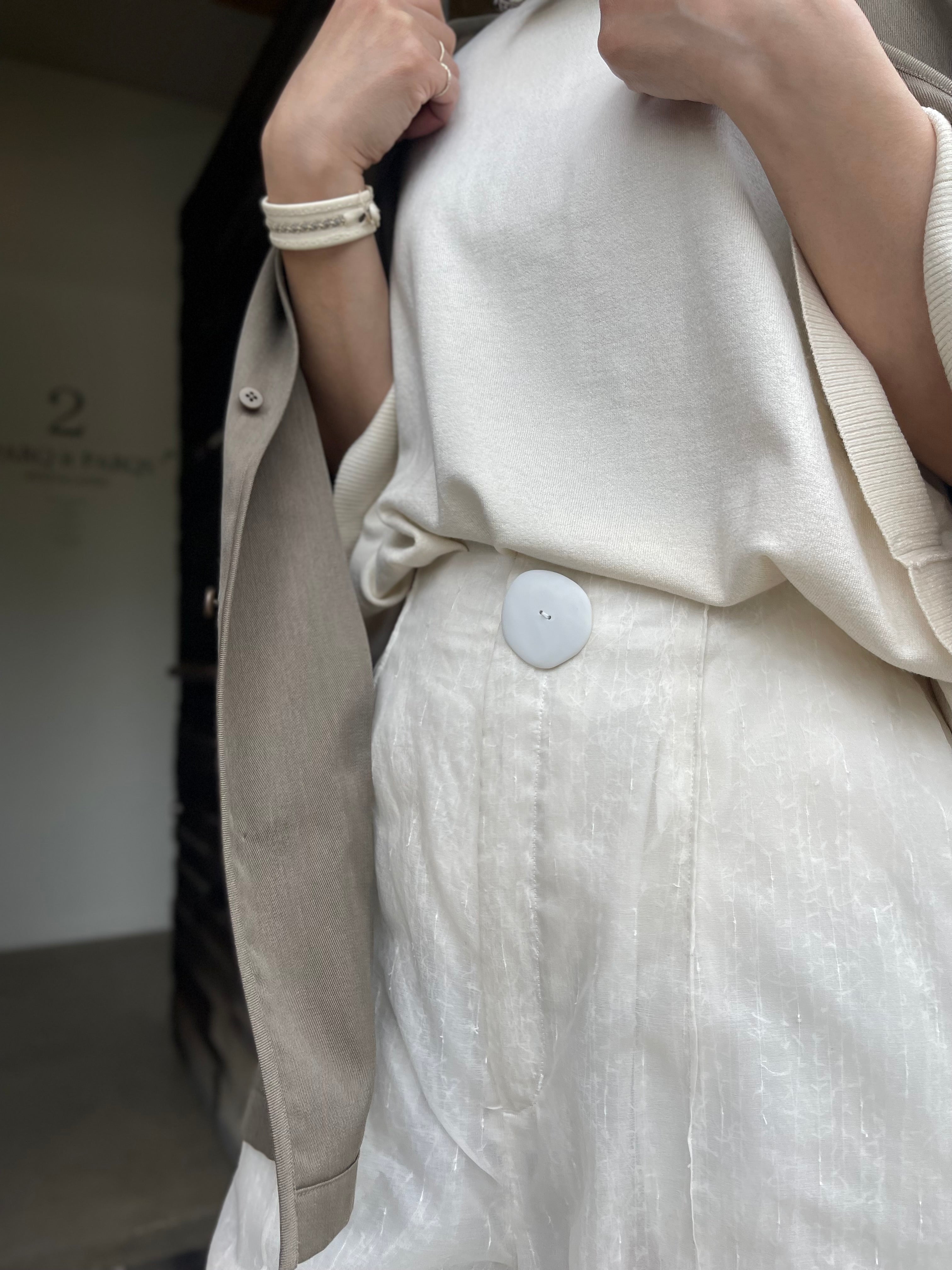 SEEALL  SAW53 PT101 (TU-002) BUTTON PANTS