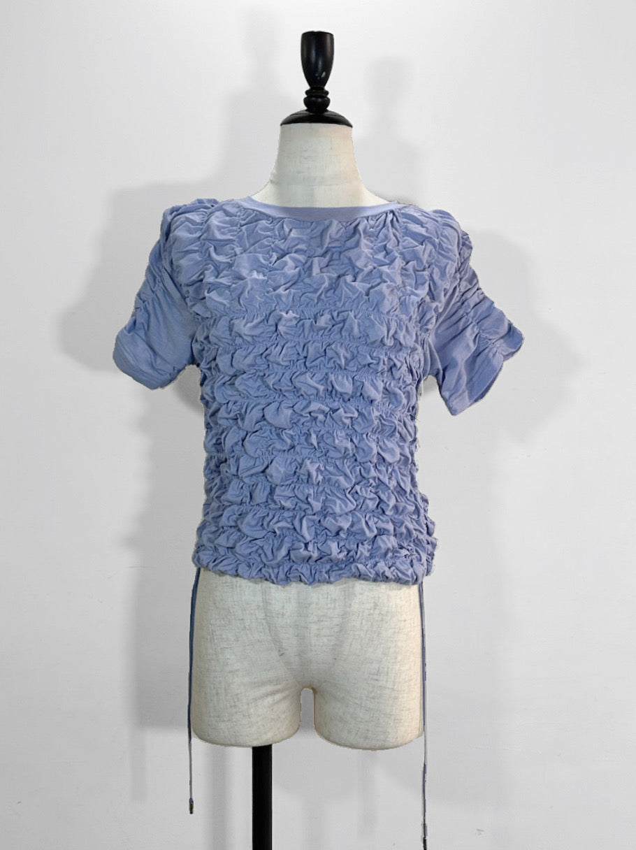 MAISONSPECIAL Shirring T-shirt