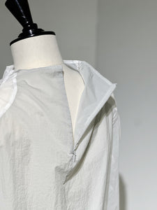 AMOMENTO SHEER NYLON TWO-WAY TOP