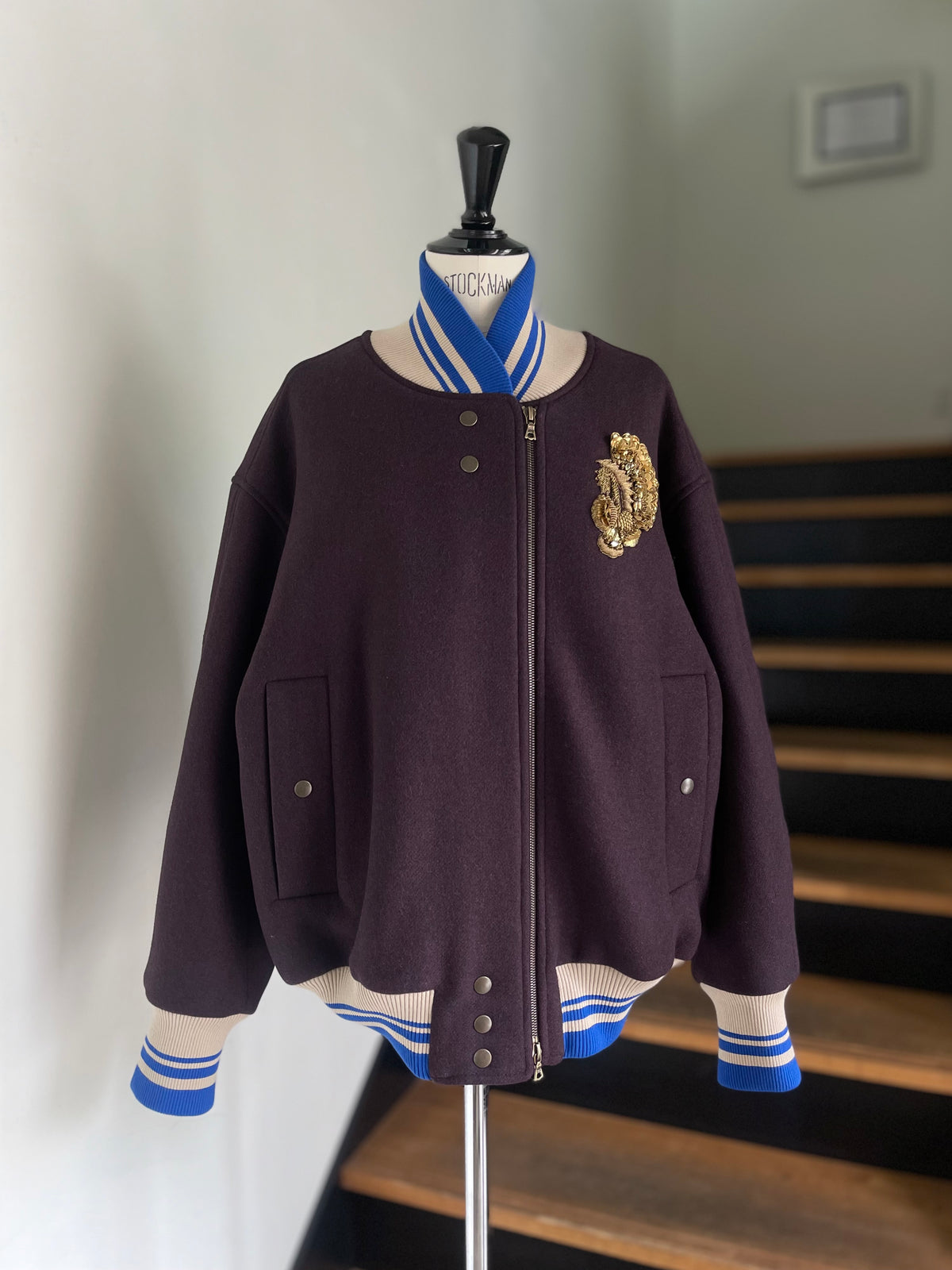 DRIES VAN NOTEN【262-010516】VALDI EMB BIS 4216 W.W.JACKET