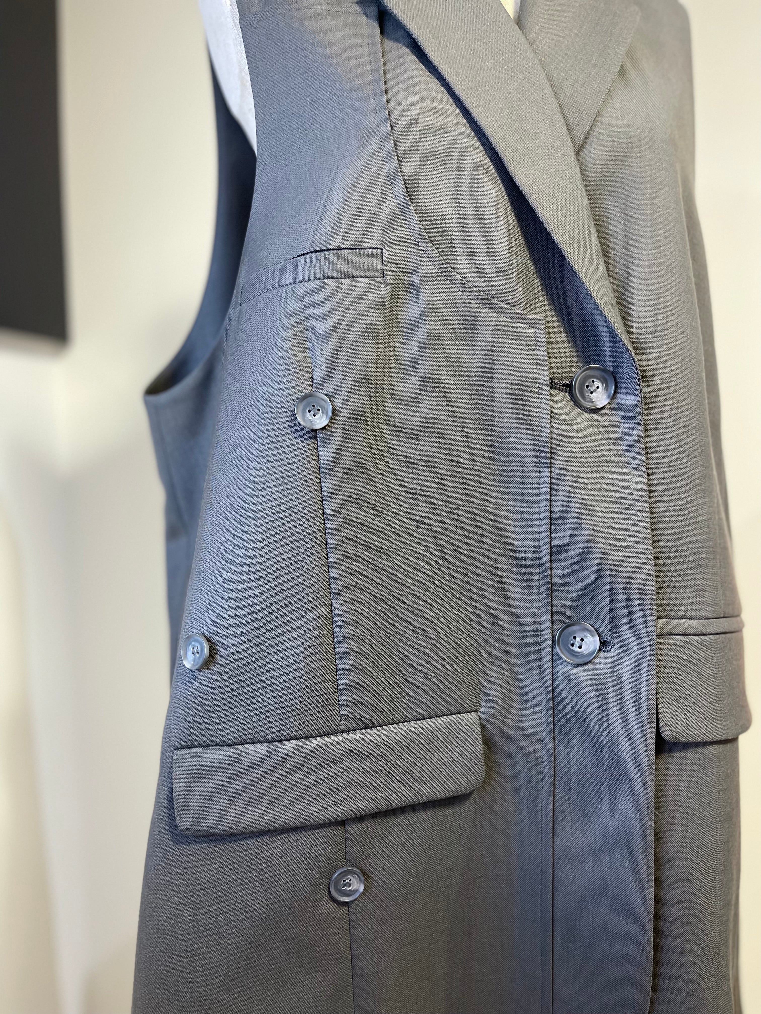 ENFOLD  DOUBLE SUIT VEST