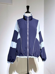 MAISONSPECIAL Reversible Tulle Docking Track Jacket