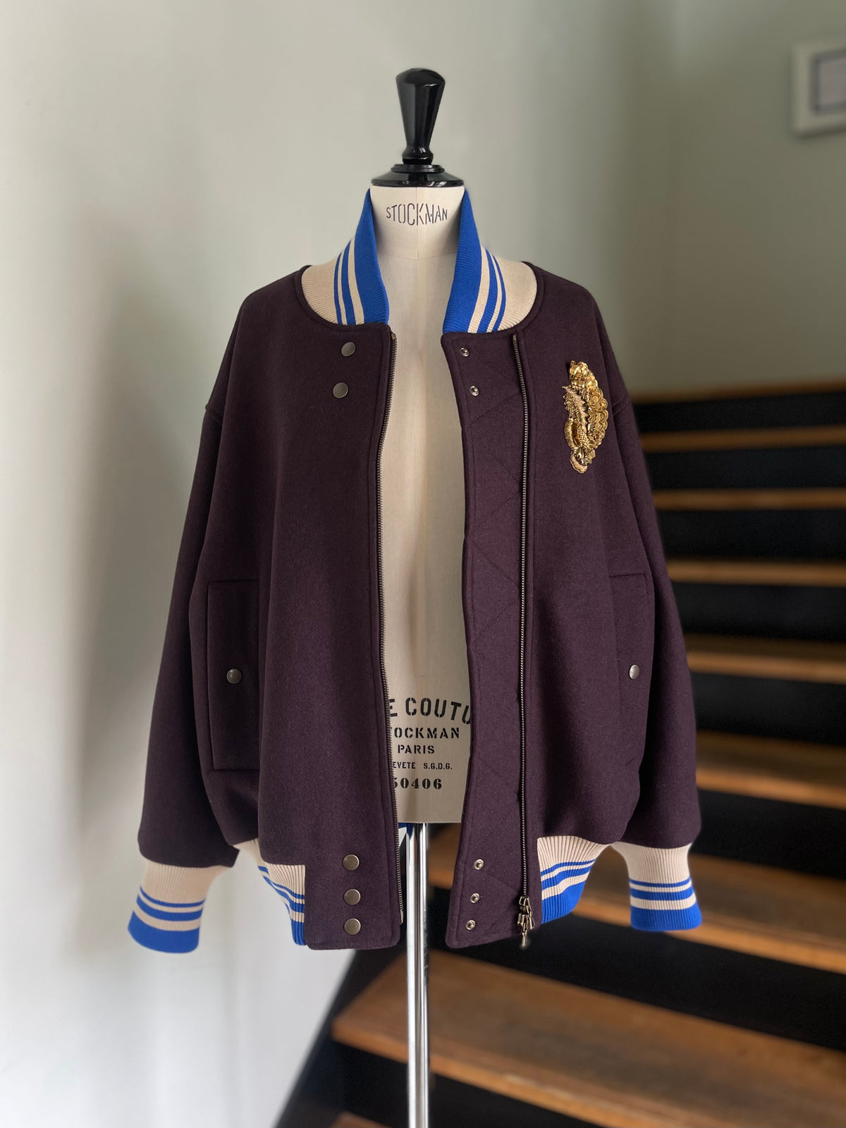 DRIES VAN NOTEN【262-010516】VALDI EMB BIS 4216 W.W.JACKET