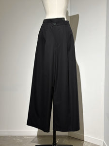 någonstans tuck wide pants