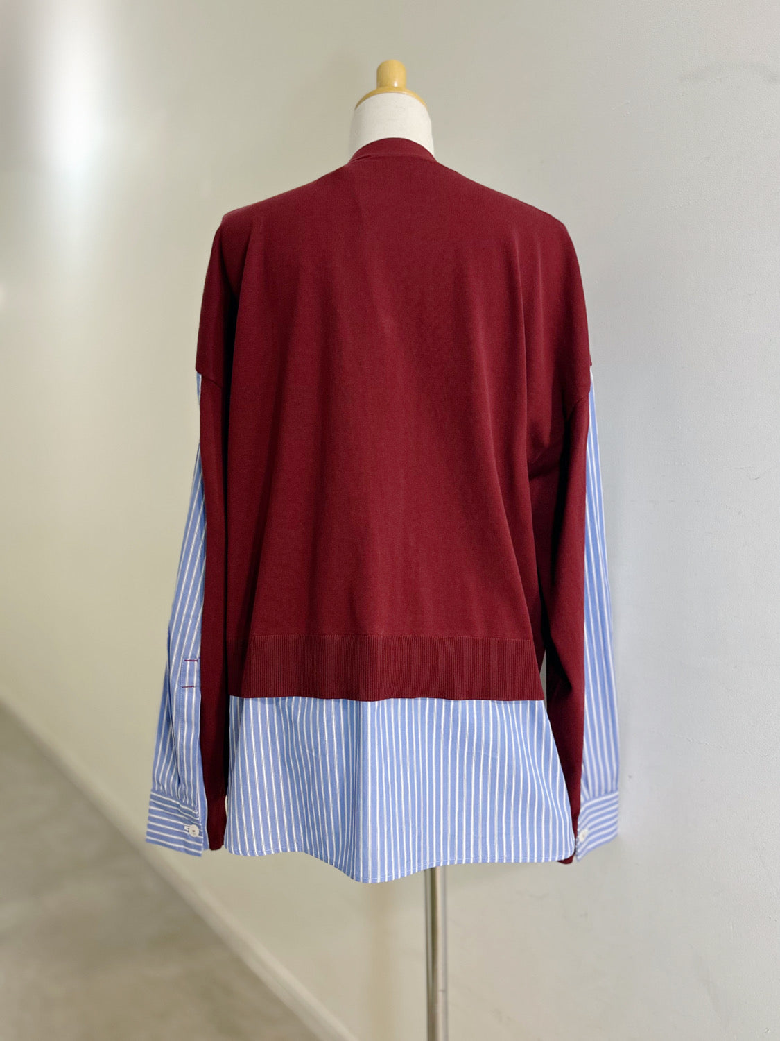 någonstans CRAFTGASS シャツコンビカーディガン
