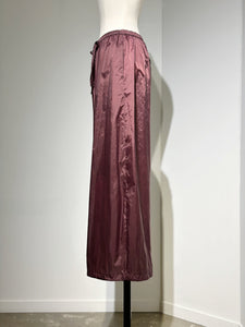 AMOMENTO NYLON SHIRRING PANTS