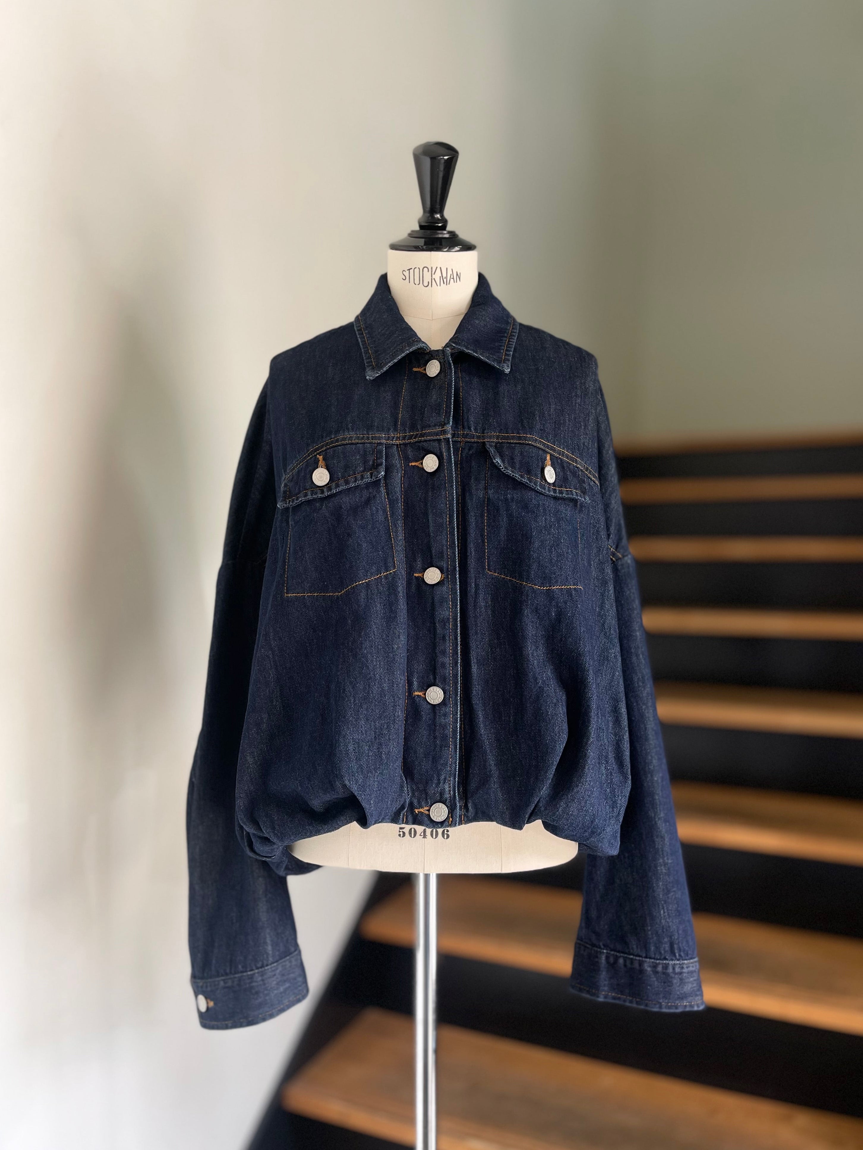 DRIES VAN NOTEN【262-130505】VESTO DEN 4401 W.W.JACKET