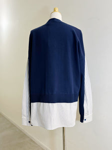 någonstans CRAFTGASS シャツコンビカーディガン
