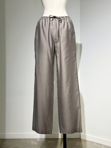 AMOMENTO SILKY BANDING PANTS