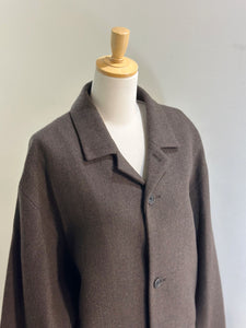 AMOMENTO WOOL CROP JACKET *UNISEX