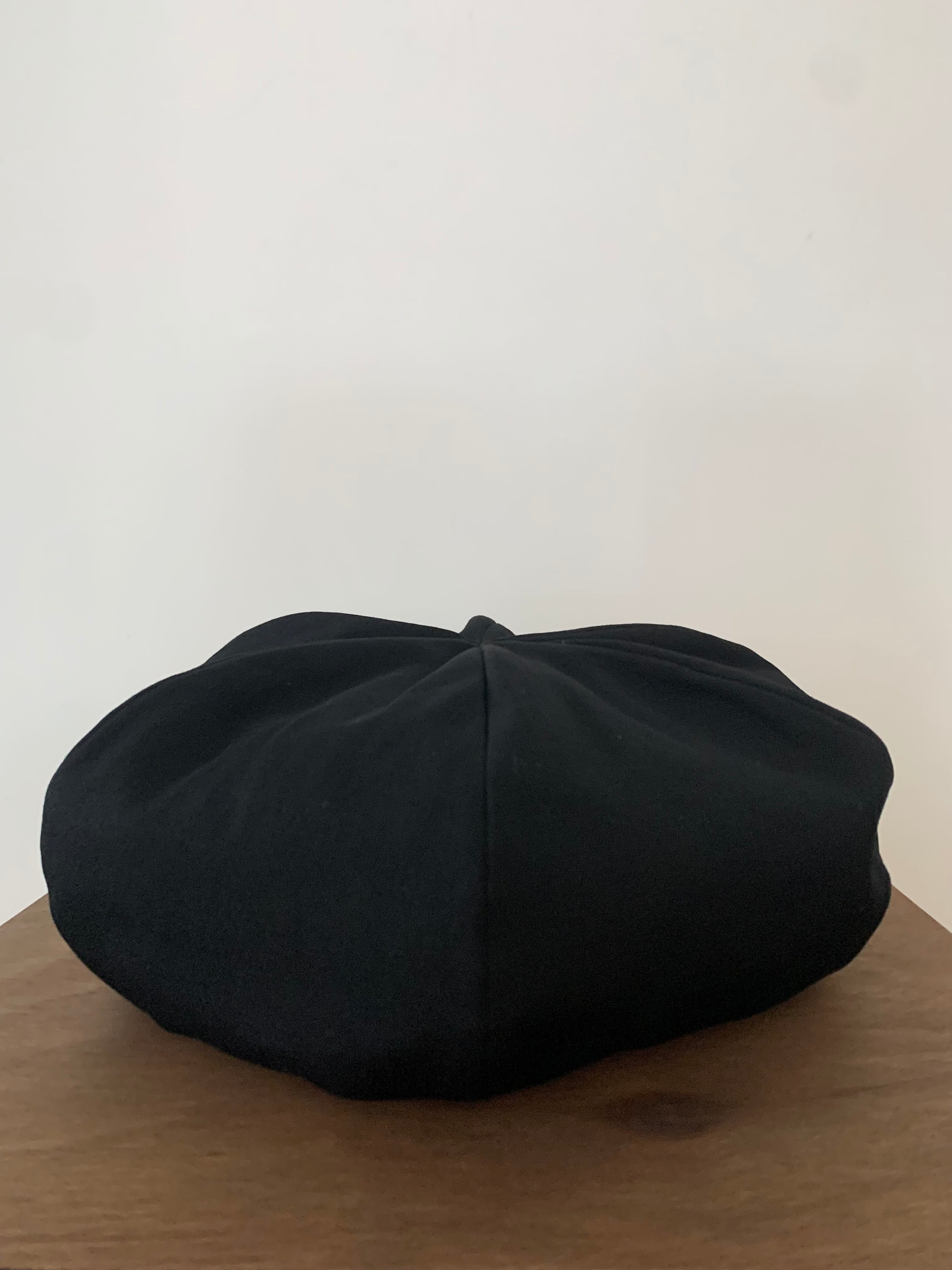 yohji yamamoto HP-H06-100 WOOL GABARDINE CASQUETTE