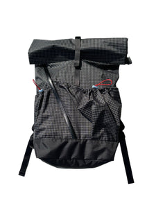 någonstans roll top backpack