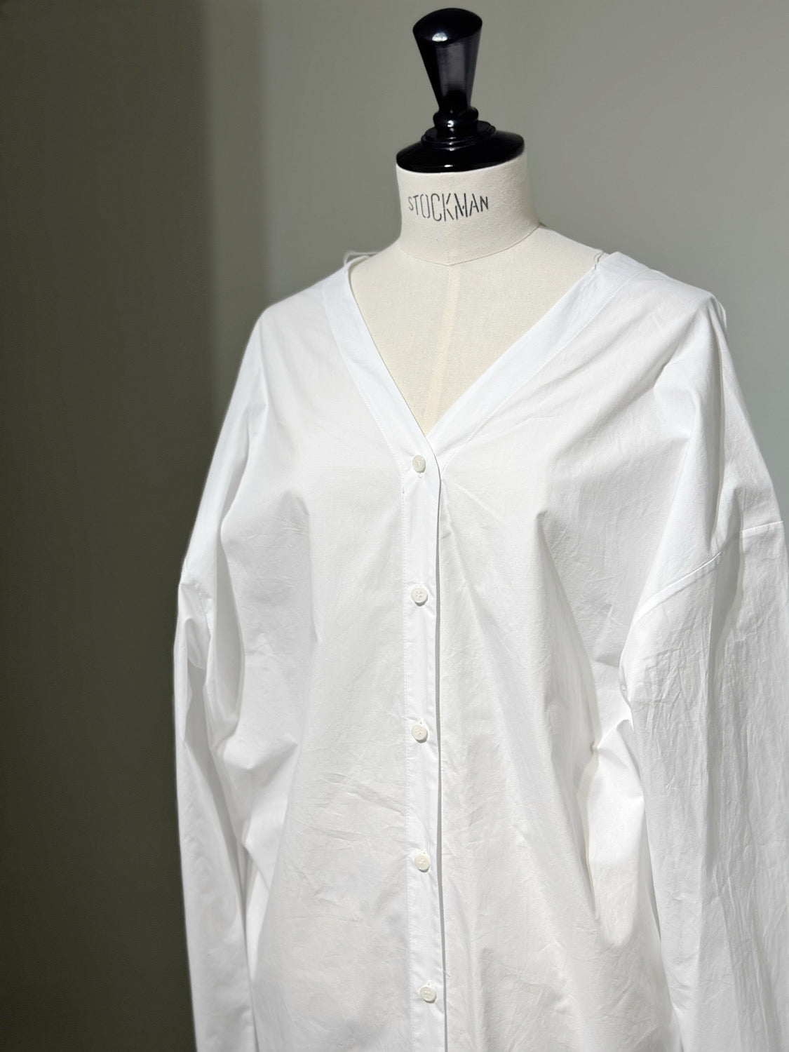 AMOMENTO COTTON SHIRTS DRESS