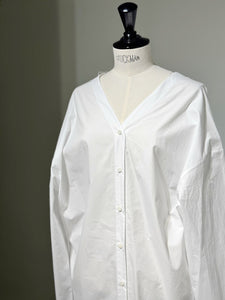AMOMENTO COTTON SHIRTS DRESS