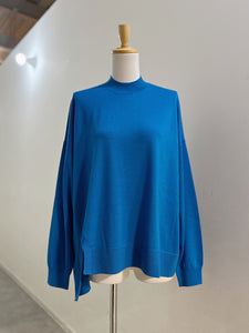 ENFOLD U-SLIT BOX PULLOVER