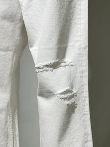 MADISONBLUE  CRASHED SAROUEL PT DENIM(WHITE)